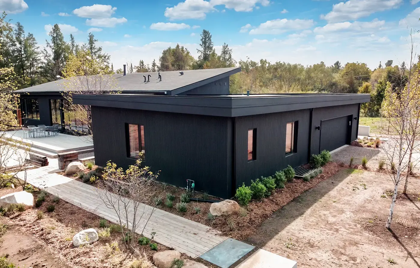 A house clad in new siding, finished by Escarpment Contracting in Erin, Ontario
