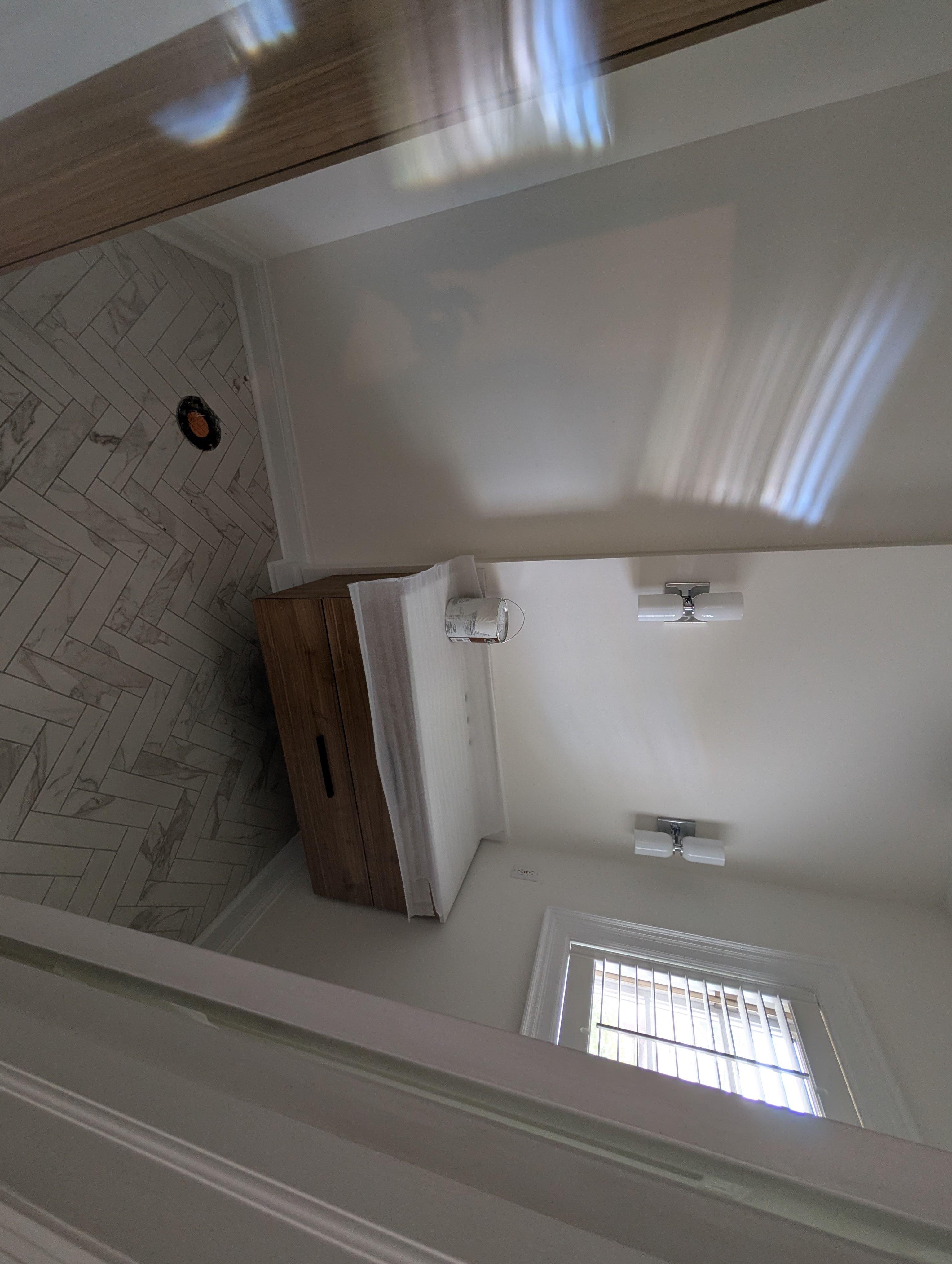 Powder Room Refinish