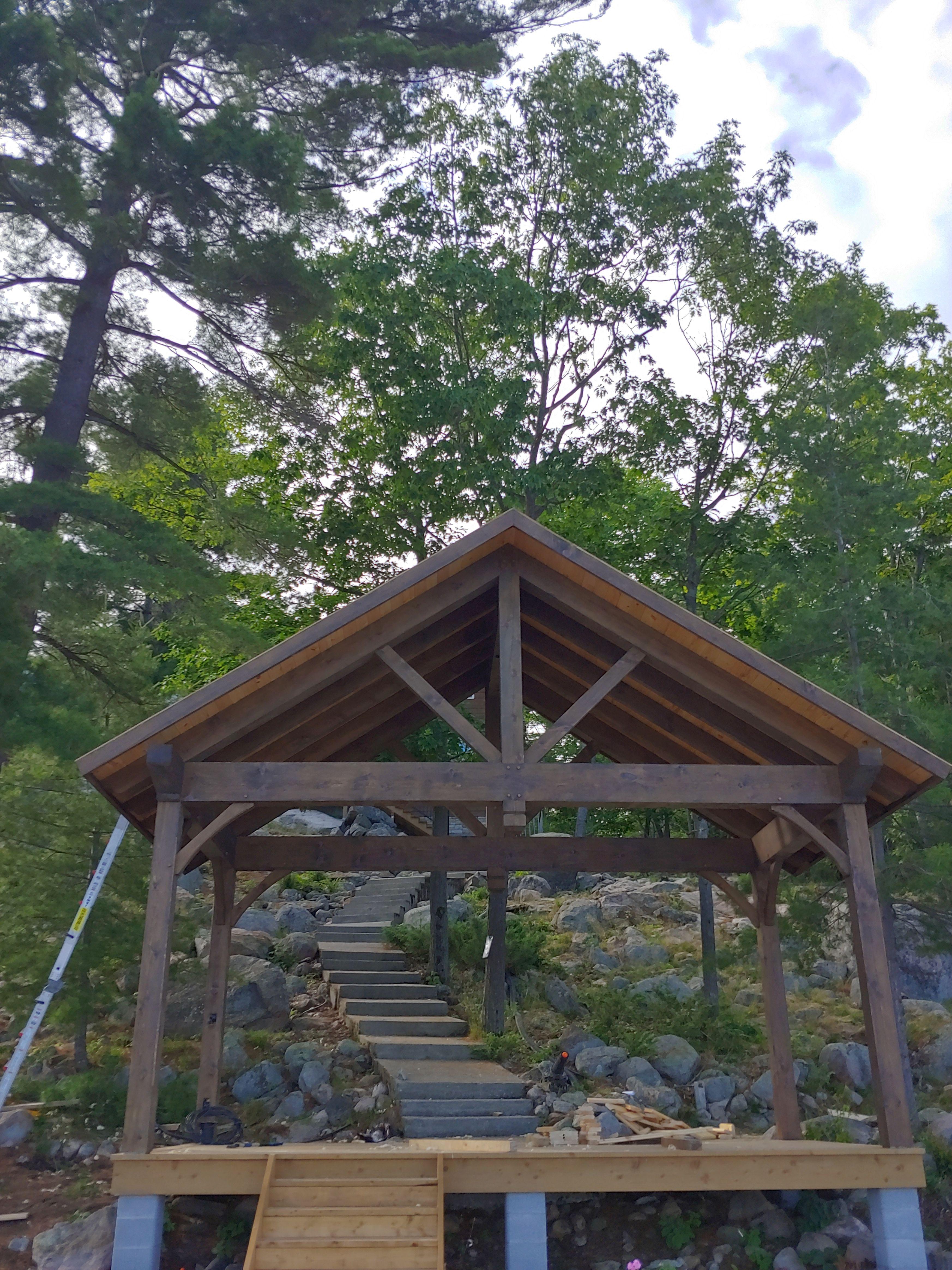 Timber Frame Gazebo ( Sept 2022 )