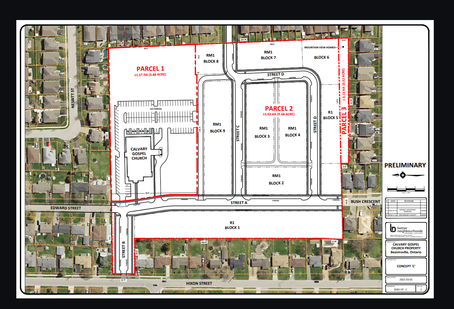 10acre residential development