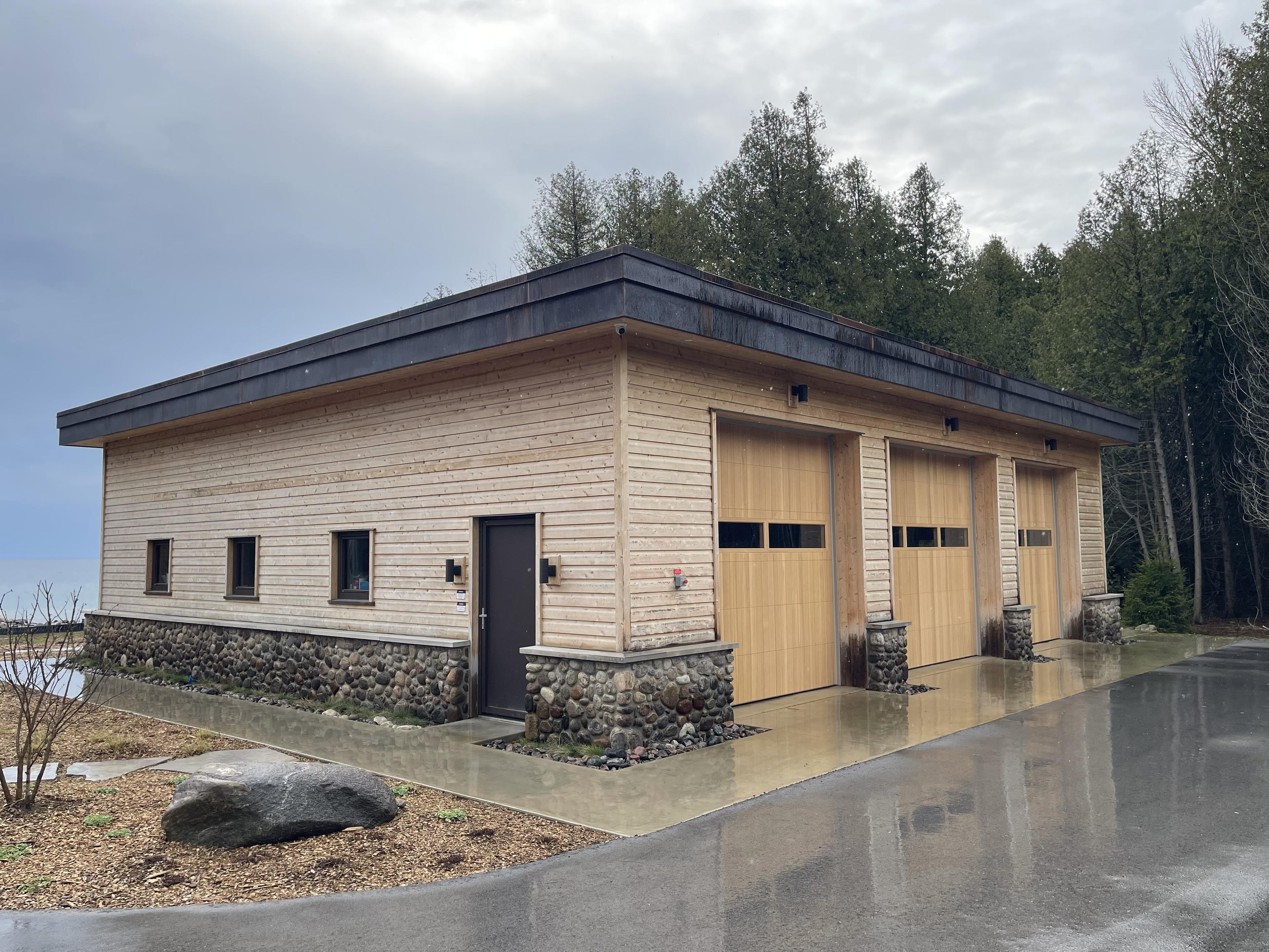 Georgian Bay Precast Boathouse
