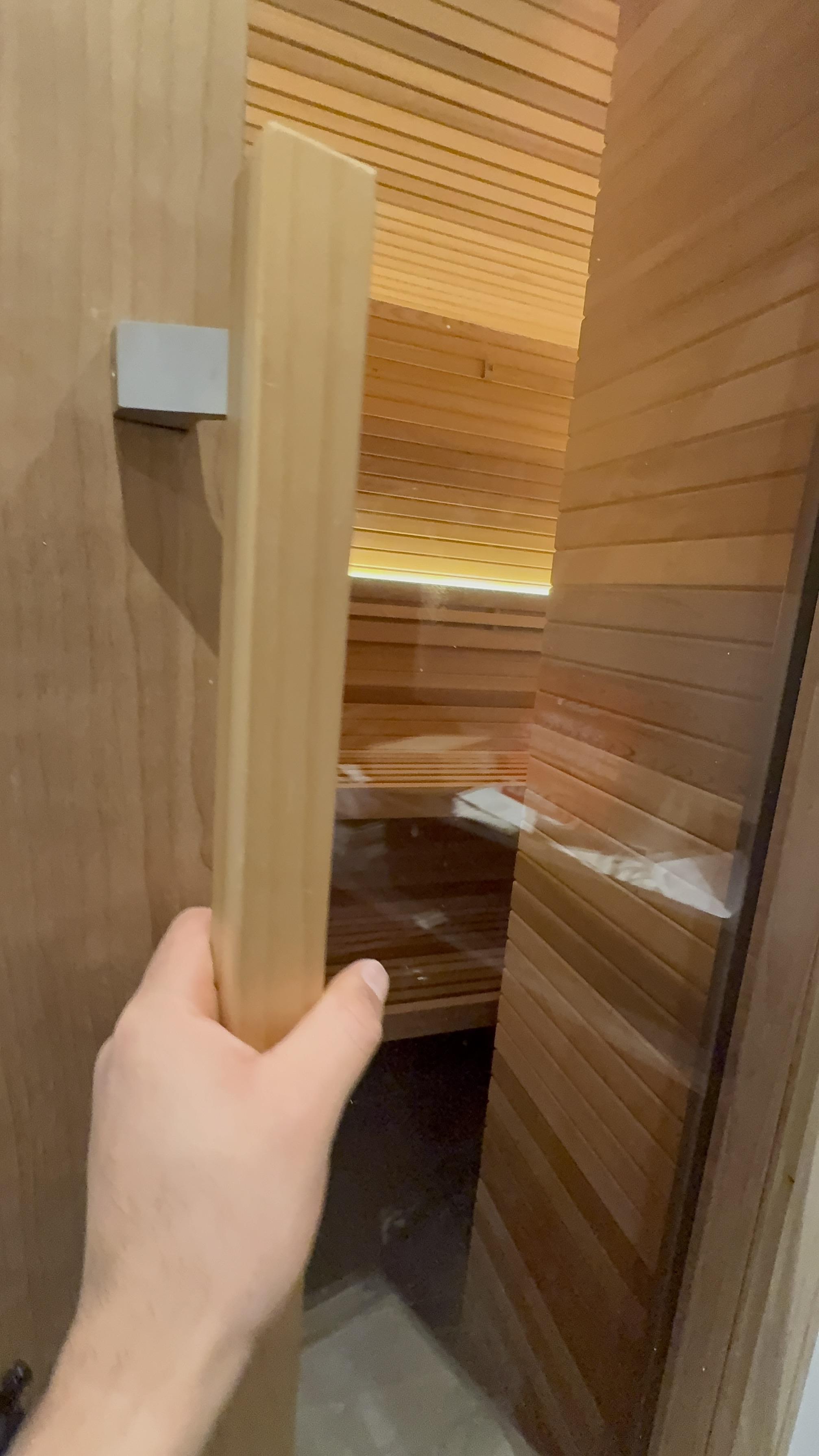 Custom Indoor Cedar Sauna Residential Project