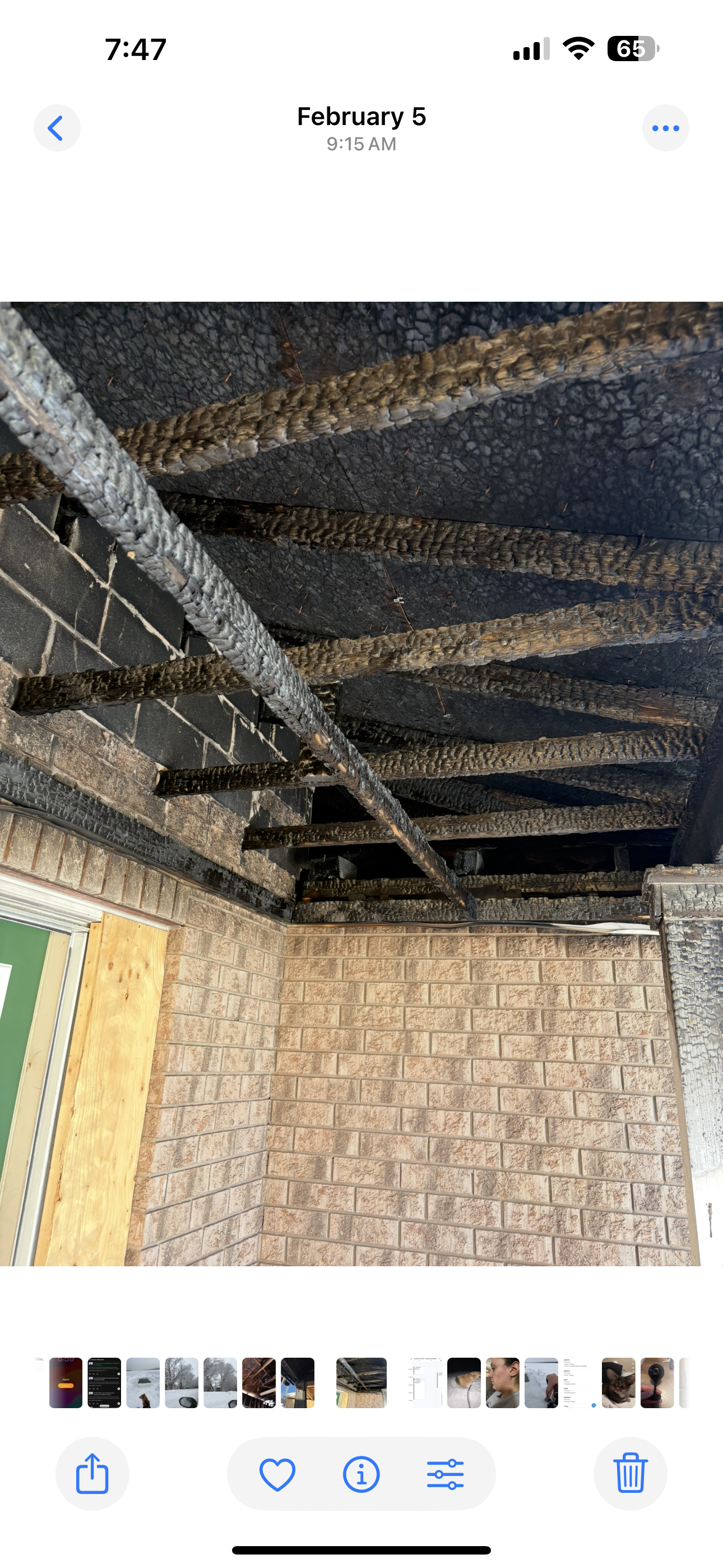 Fire restoration