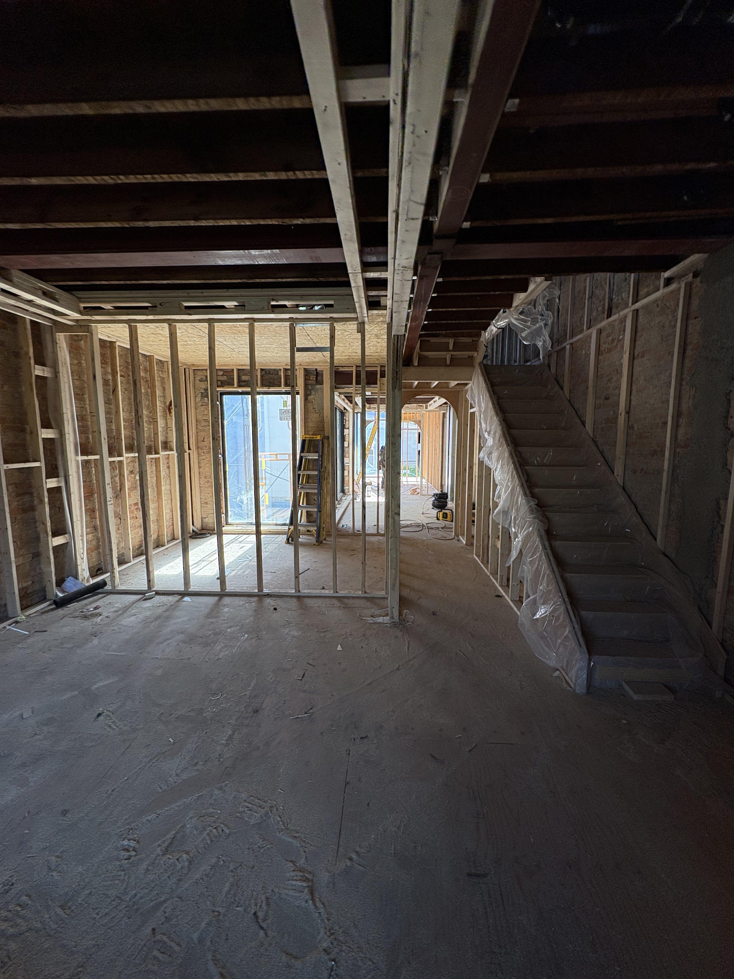 Interior Frame in old house