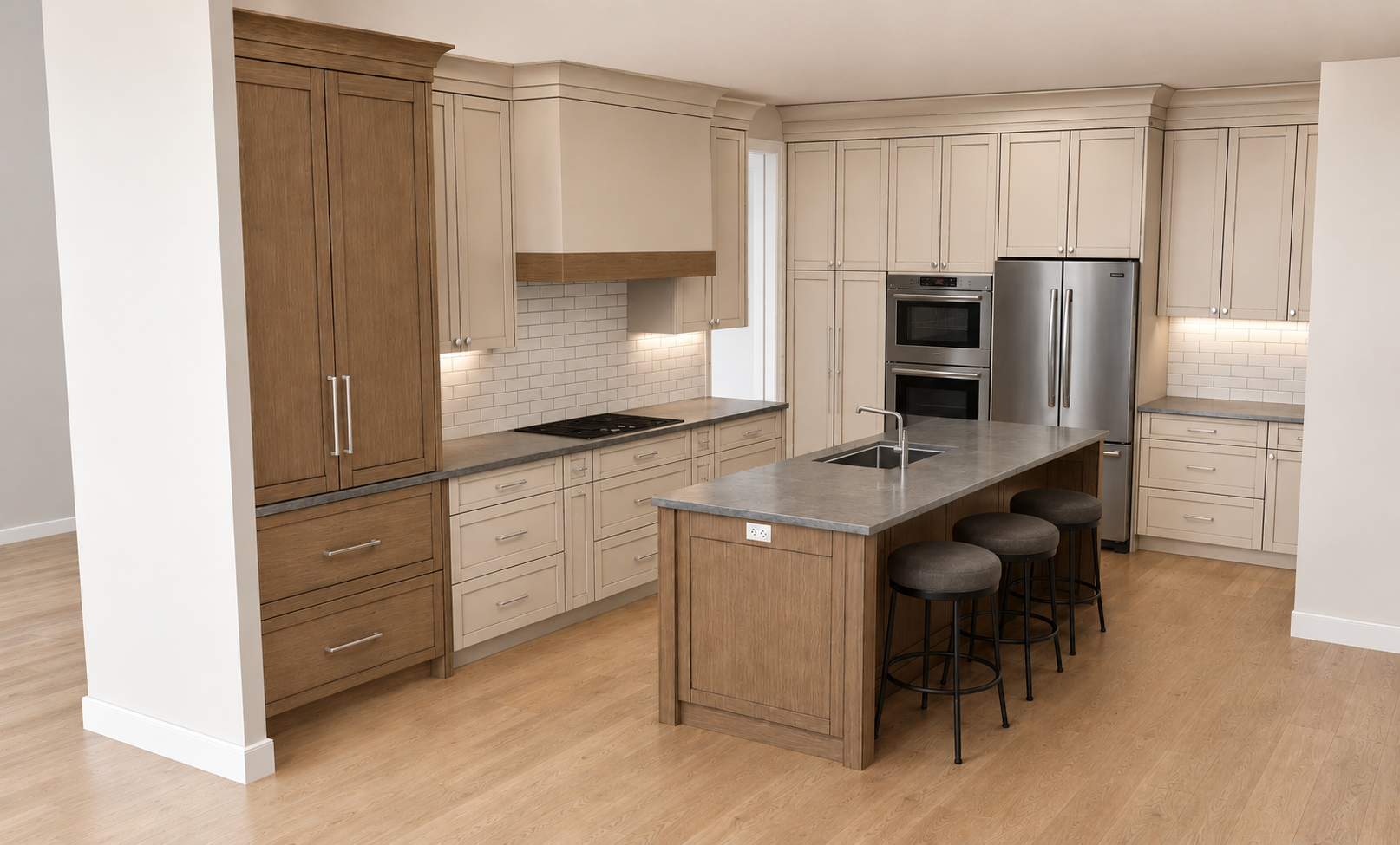 PROJECT ALFRED - LUXURY TRANSITIONAL KITCHEN