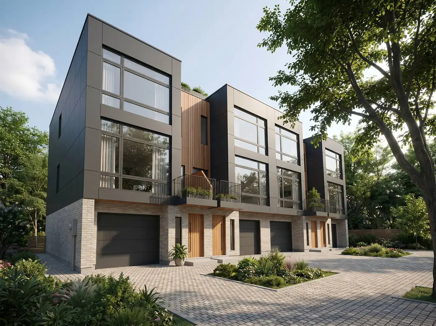 The Haus X4 condo development in Toronto, built by Baukultur Inc.